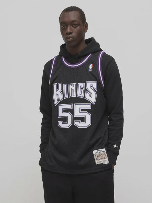 MNA-M52 (Mitchell & ness swingman jersey sacramento kings jason willson 00-01 road black) 72698260