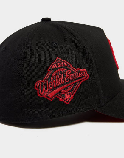 NEC-I65 (New era 940 A frame new york yankees black scarlet snapback black/scarlet red UV osfm) 52592670