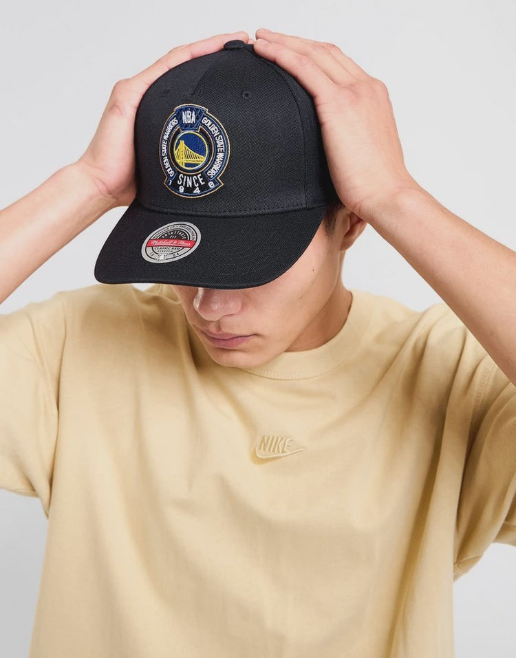 MNA-Z38 (Mitchell & ness travelling mvp golden state warriors black snapback osfm) 112492826