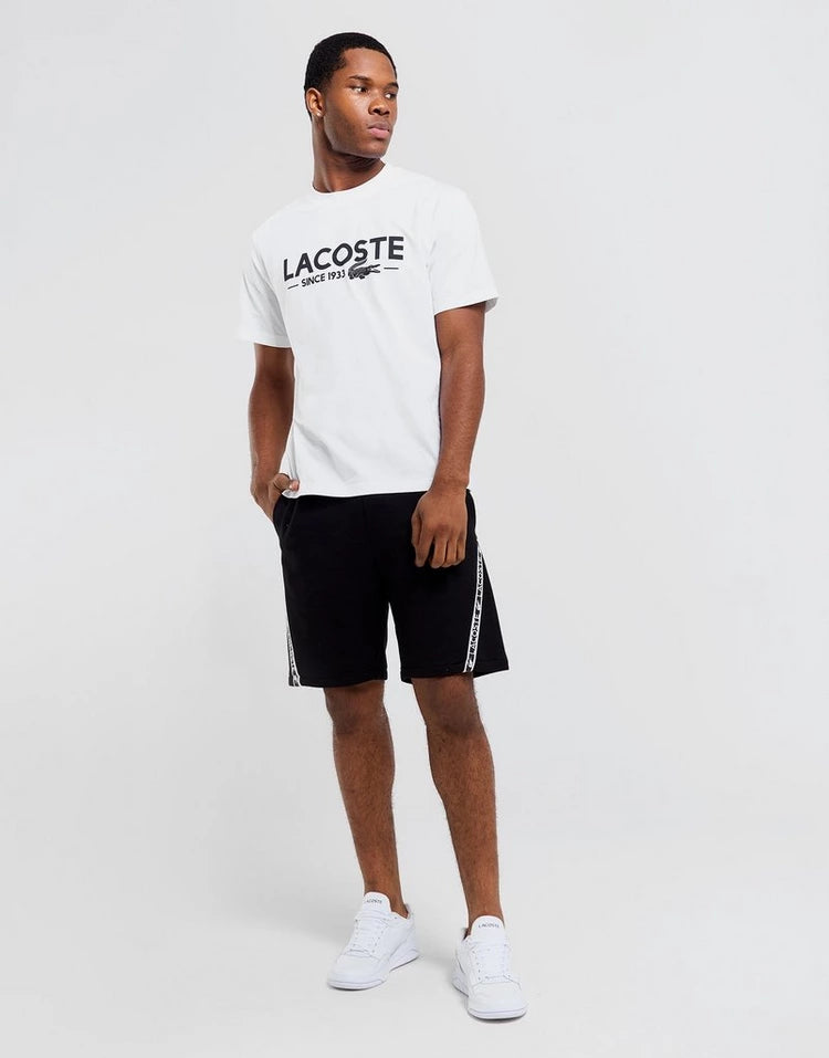 LCA-Q21 (Lacoste 1933 graphic t-shirt white) 12596087