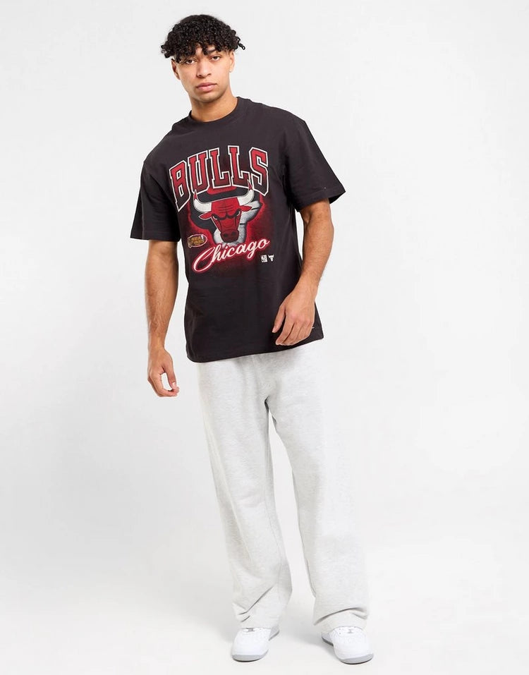 MNA-K44 (Mitchell & ness frame tee bulls faded black) 72592391