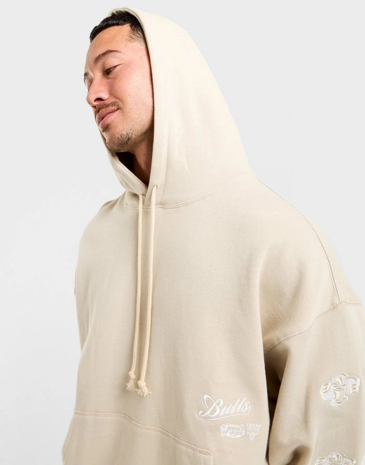 MNA-Y47 (Mitchell & ness chicago bulls mvp hoodie oatmeal) 102596087