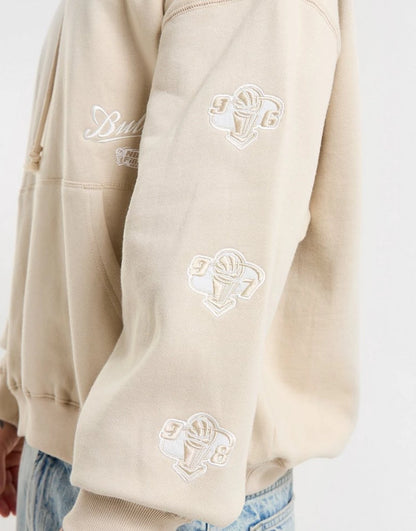 MNA-Y47 (Mitchell & ness chicago bulls mvp hoodie oatmeal) 102596087