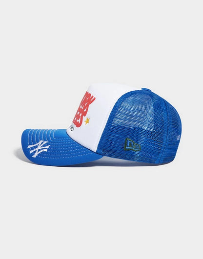 NEC-J70 (New era 940 A frame puff trucker new york yankees optic white/sweatband blue osfm) 112592890