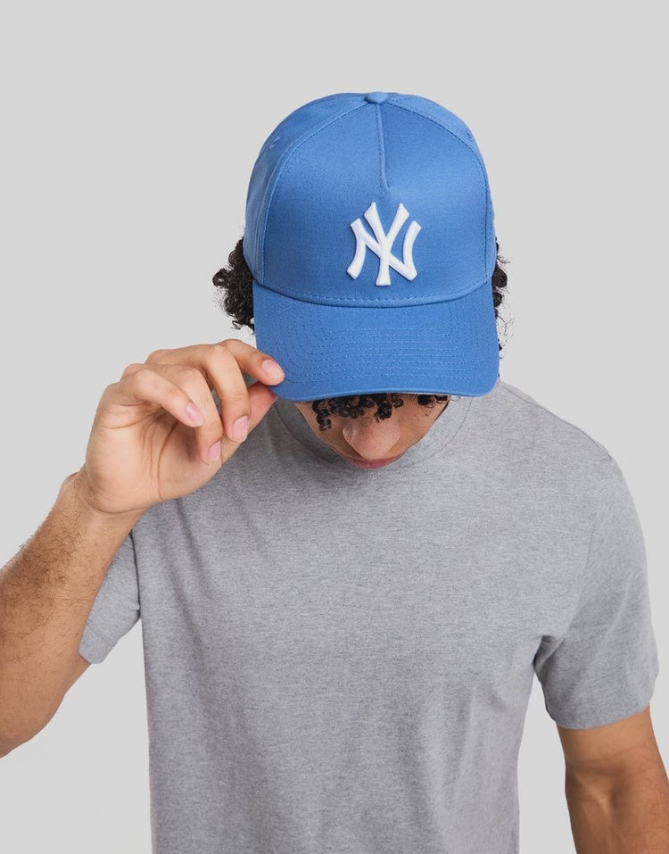 NEC-Q68 (New era 940 A frame lifestyle league icons new york yankees snapback in indigo blue osfm) 102592450