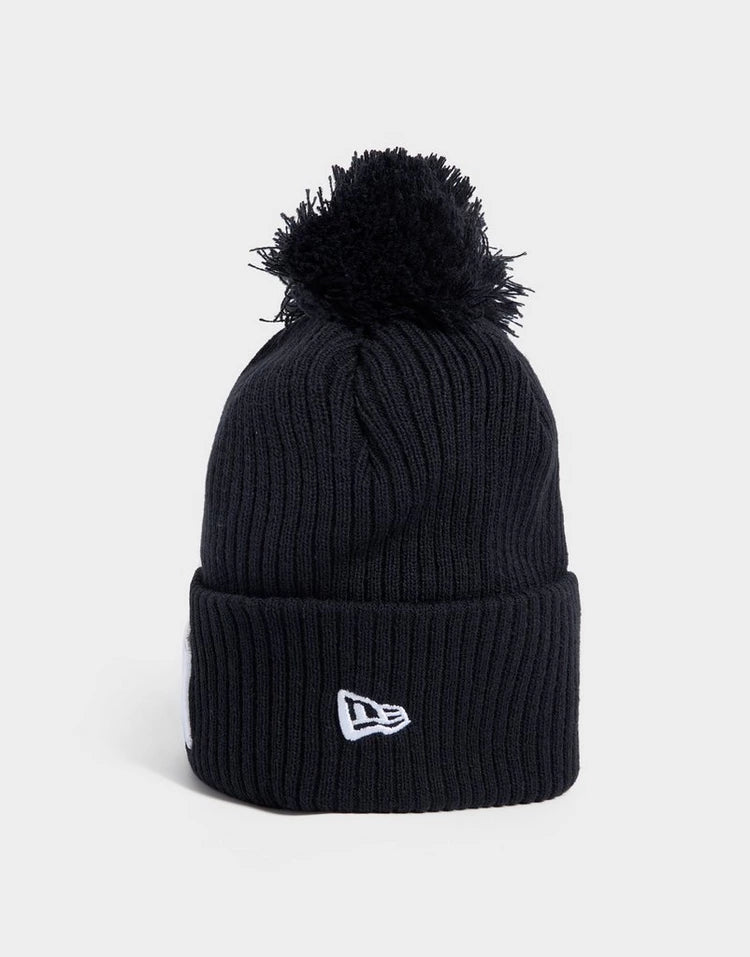 NEC-O73 (New era leagues icon new york yankees pom knit beanie in official team colours) 52692395
