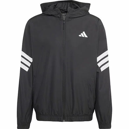 AA-F27 (Adidas gym + 3-stripes wind breaker black/white) 32596650