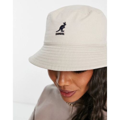 K-B (Kangol washed bucket hat khaki) 22494300