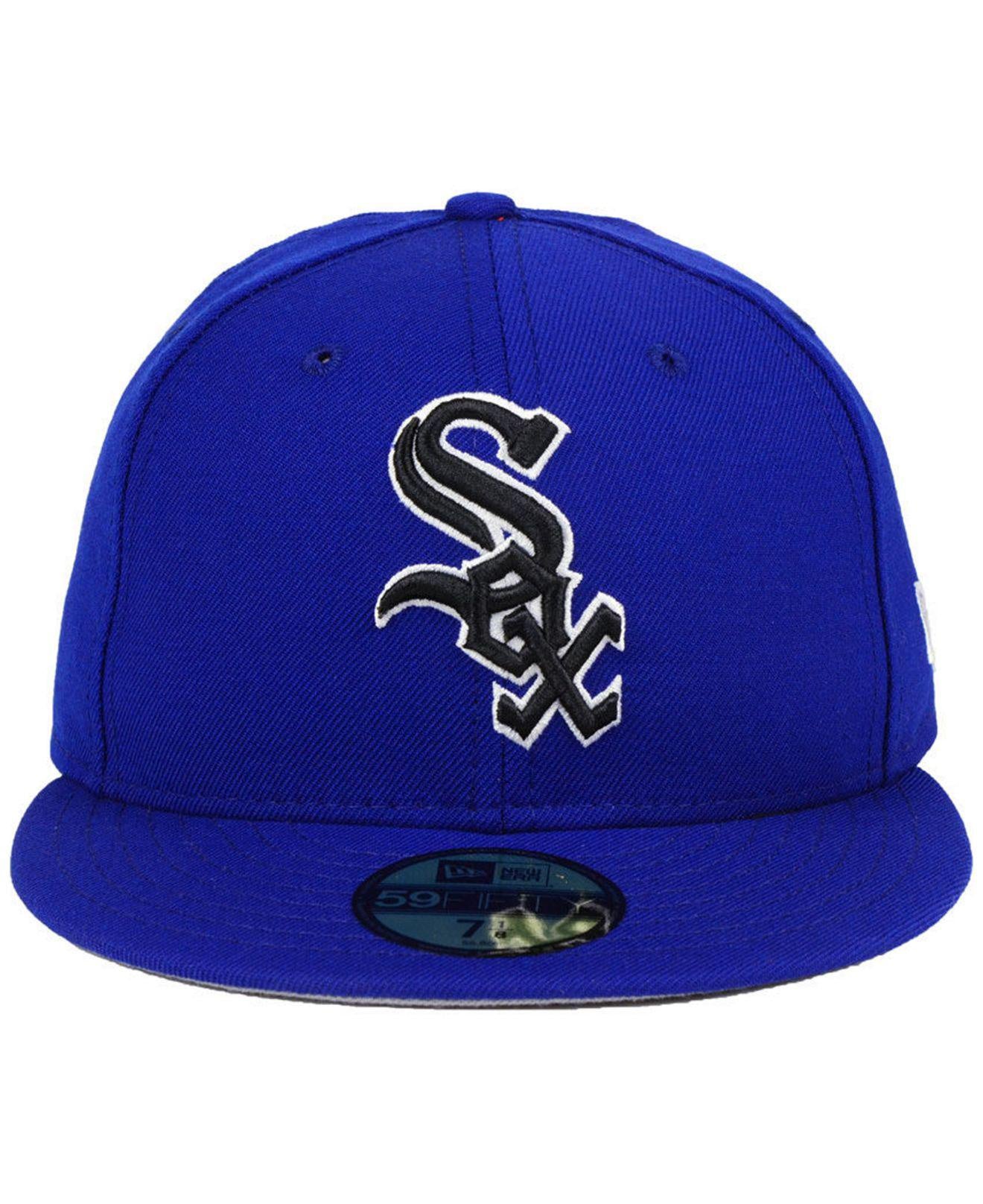 NEC-V65 (New era 5950 chicago white sox blue haven/alpine green fitted hat) 72593000