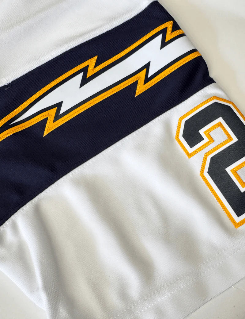 MNA-I52 (Mitchell & ness nfl san diego chargers 2001 ladainian tomlinson legacy jersey white) 726910869