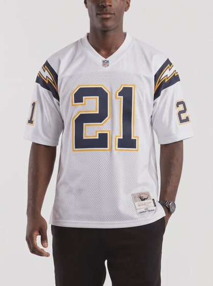 MNA-I52 (Mitchell & ness nfl san diego chargers 2001 ladainian tomlinson legacy jersey white) 726910869