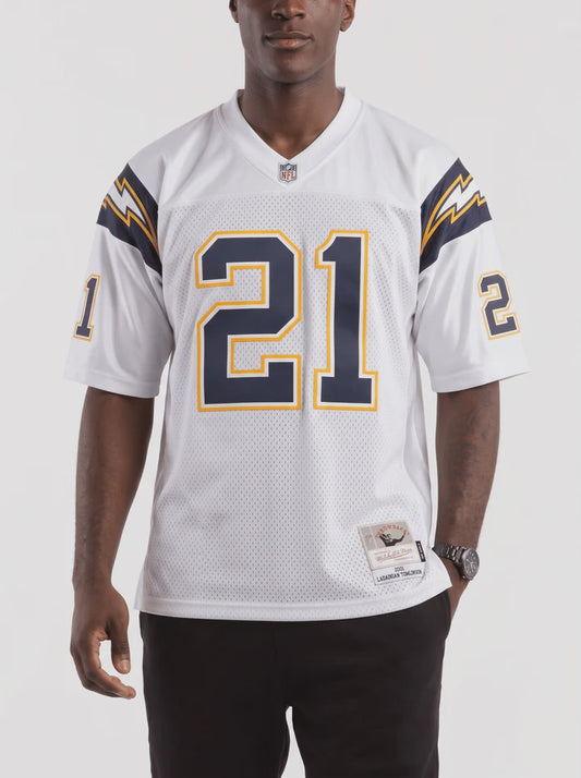 MNA-I52 (Mitchell & ness nfl san diego chargers 2001 ladainian tomlinson legacy jersey white) 726910869