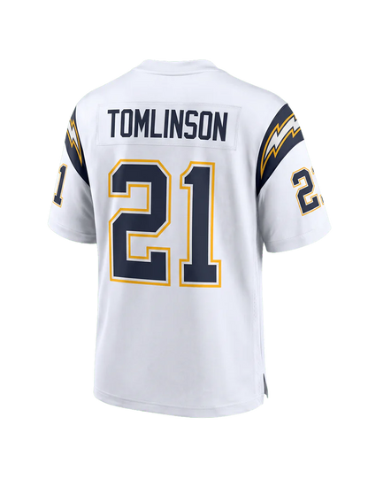 MNA-I52 (Mitchell & ness nfl san diego chargers 2001 ladainian tomlinson legacy jersey white) 726910869