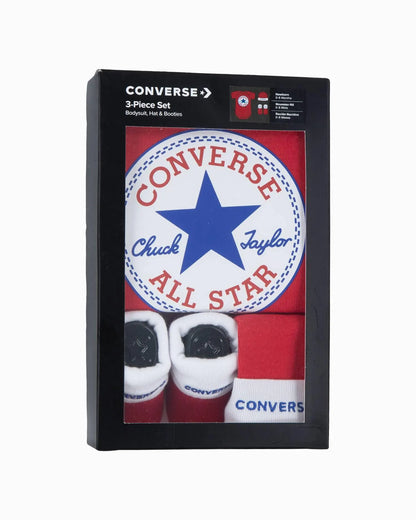 CTA-G (Converse baby chuck patch 3 piece set red) 72692000