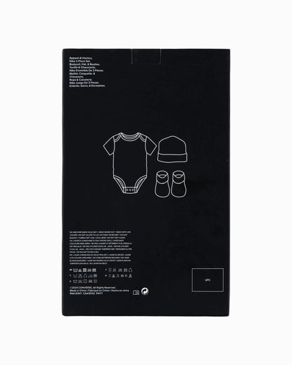 CTA-G (Converse baby chuck patch 3 piece set red) 72692000