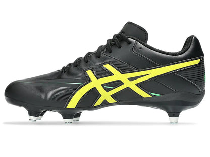 AS-P19 (Asics lethal speed st 3 boot black/lemon grass) 526910125