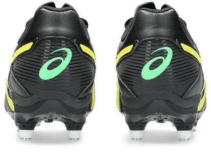 AS-P19 (Asics lethal speed st 3 boot black/lemon grass) 526910125