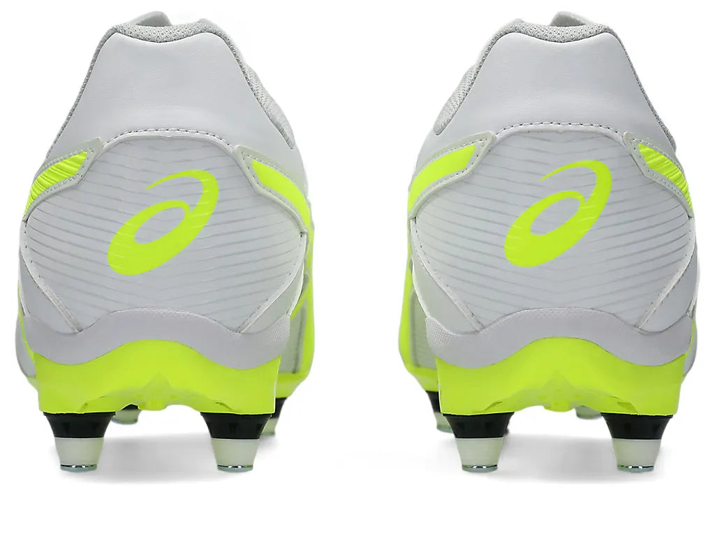 AS-O19 (Asics lethal speed st 3 boot white/safety yellow) 526910150
