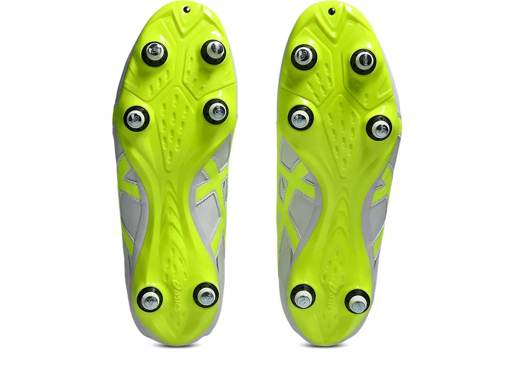 AS-O19 (Asics lethal speed st 3 boot white/safety yellow) 526910150