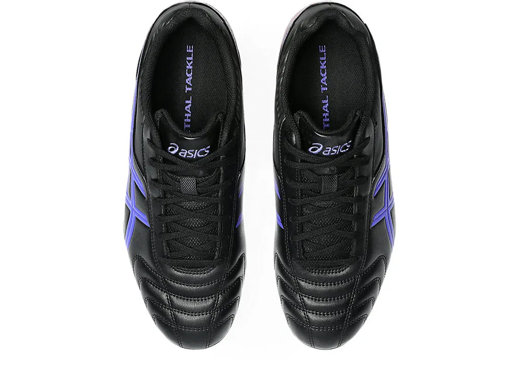 AS-Q19 (Asics lethal tackle st 3 boot black/cobalt burst) 52698280