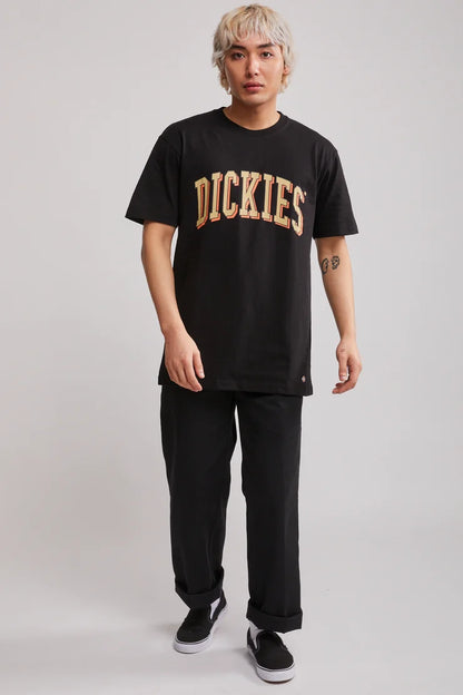 D-F6 (Dickies longview classic fit short sleeve tee black) 102393379