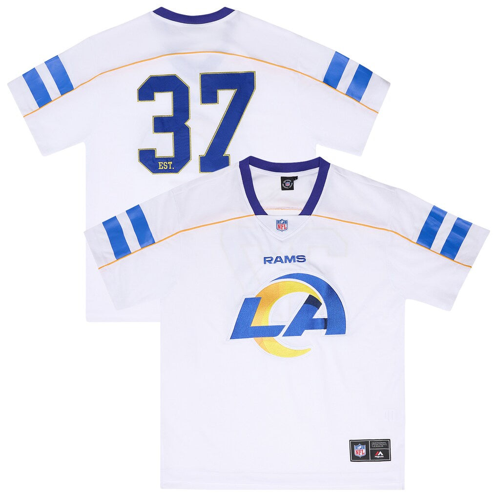 MJA-E15 (Majestic nfl mesh jersey los angeles rams optic white) 92594782