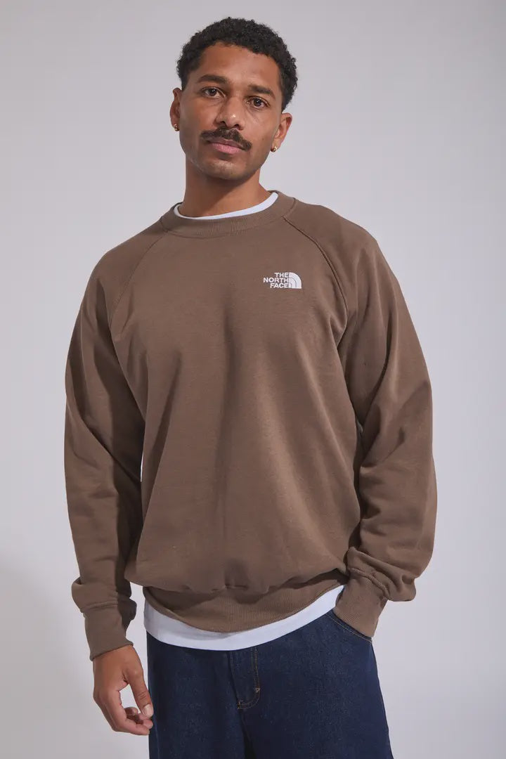 NFA-K8 (The north face men's evolution vintage crew smoky brown) 92595217