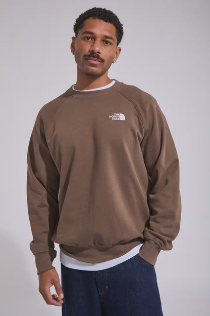 NFA-K8 (The north face men's evolution vintage crew smoky brown) 92595217