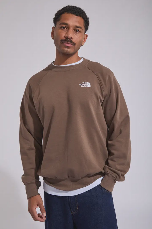 NFA-K8 (The north face men's evolution vintage crew smoky brown) 92595217