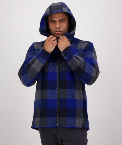 SWA-L (Swanndri hudson hoodie aoraki check) 724916666