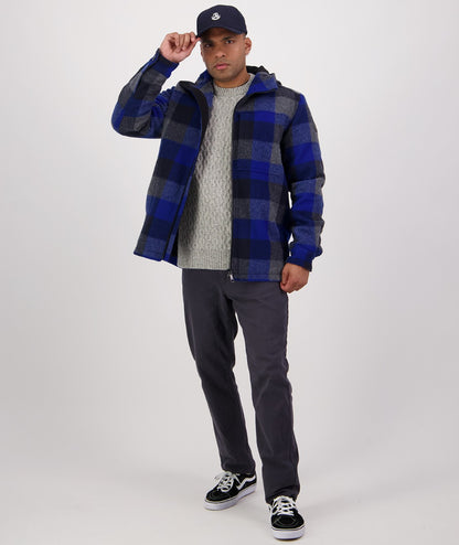 SWA-L (Swanndri hudson hoodie aoraki check) 724916666