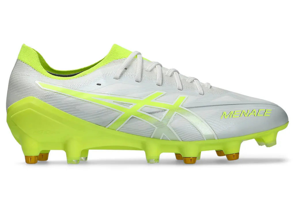 AS-N19 (Asics menace 5 hybrid boot white/safety yellow) 52692095