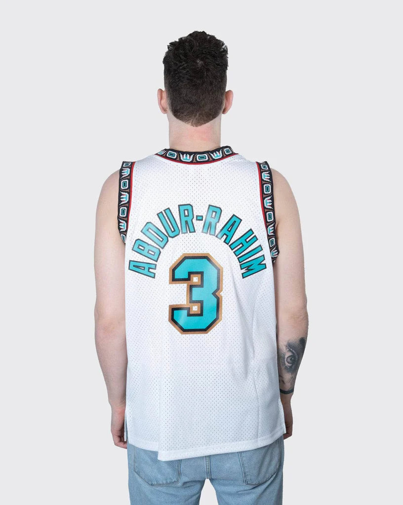 MNA-I40 (Mitchell & ness swingman jersey grizzlies sha 96-97 home white) 122498695