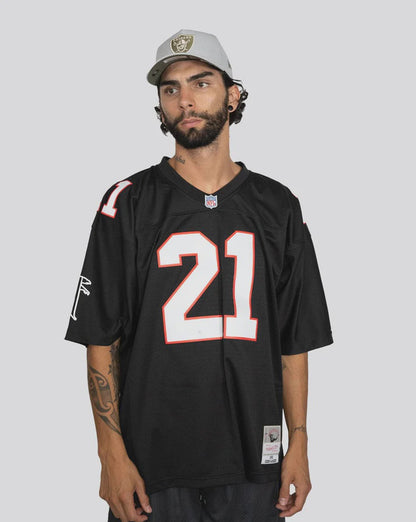 MNA-A40 (Mitchell & ness legend jersey road 15 falcon sand black) 1224910434