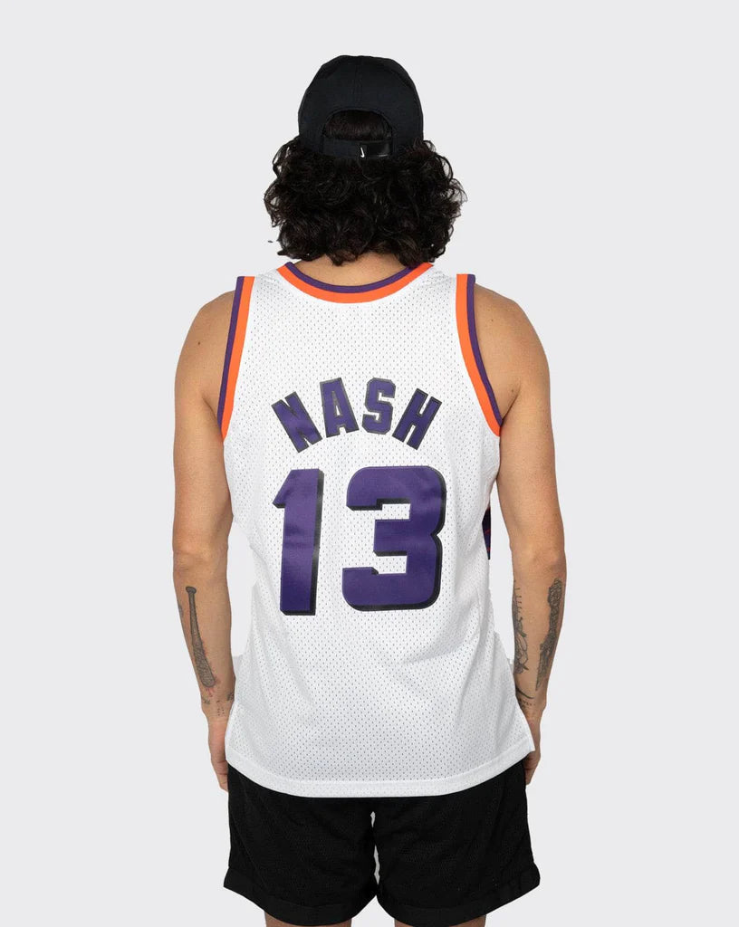 MNA-S25 (Mitchell and ness swingman jersey suns nash 96-97 home white) 12398260 MITCHELL AND NESS