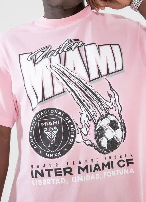 MNA-R40 (Mitchell & ness inter miami stack tee soft pink) 122493478