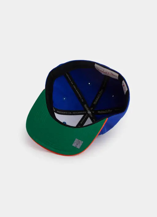 MNA-Z27 (Mitchell and ness team 2 tone 2.0 fitted hwc hat knicks blue) 52392824