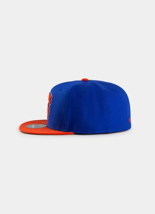 MNA-Z27 (Mitchell and ness team 2 tone 2.0 fitted hwc hat knicks blue) 52392824