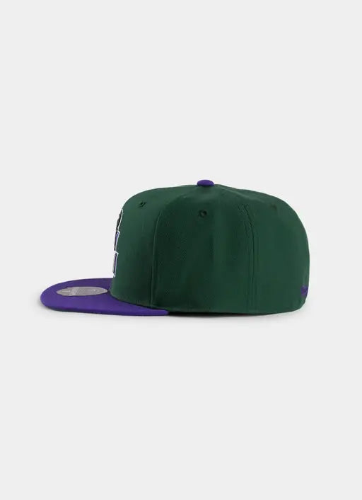 MNA-Y27 (Mitchell and ness team 2 tone 2.0 fitted hwc hat bucks green) 52392824