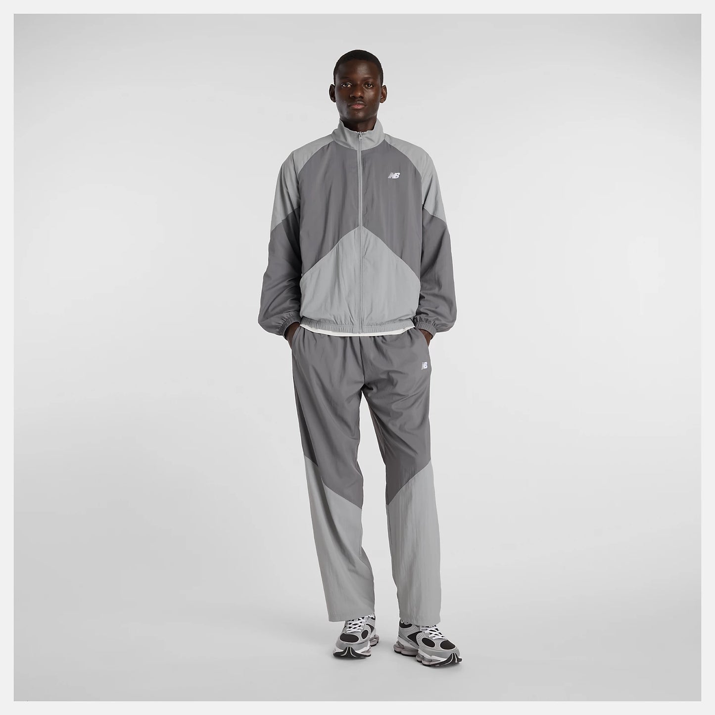 NBA-H4 (New balance sport legacy jacket castlerock/slate grey) 32696750