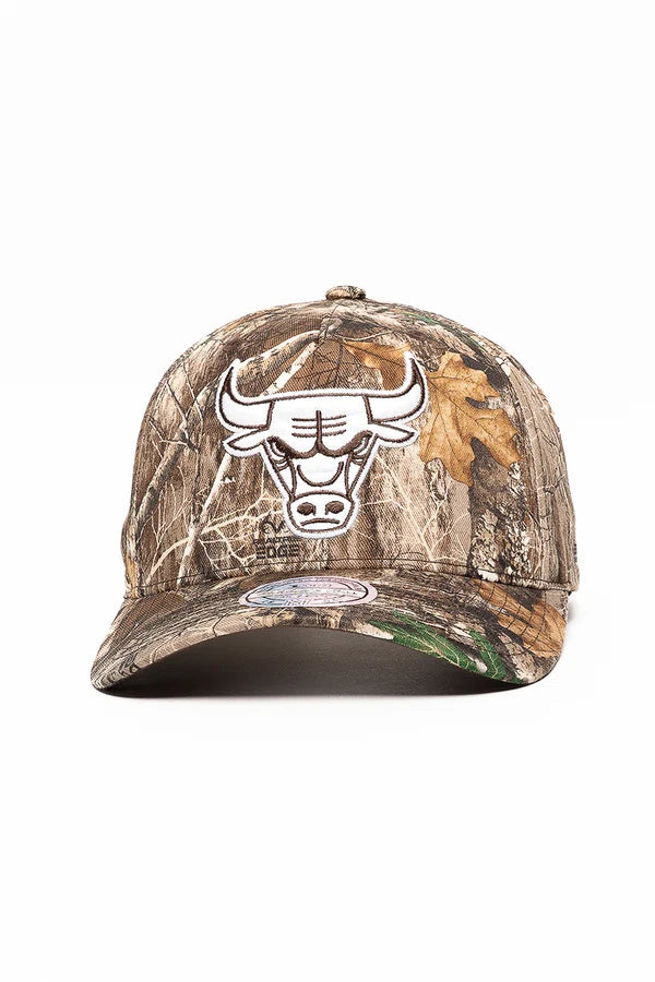 MNA-W45 (Mitchell & ness tree camo 5 panel 110 bulls snapback camo osfm) 92592608