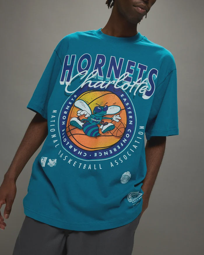 MNA-X36 (Mitchell and ness conference tb tee hornets teal) 72493043