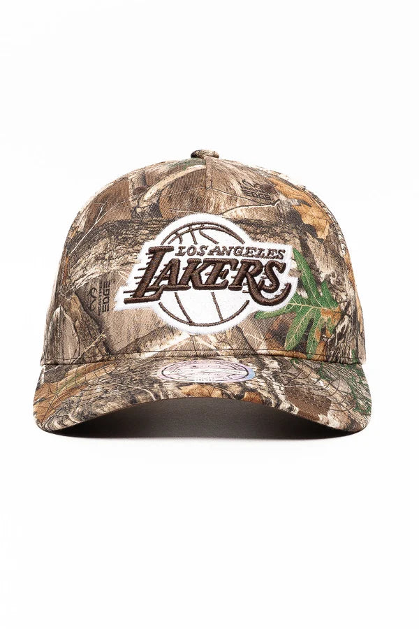 MNA-Z45 (Mitchell & ness tree camo 5 panel 110 lakers snapback camo osfm) 92592608