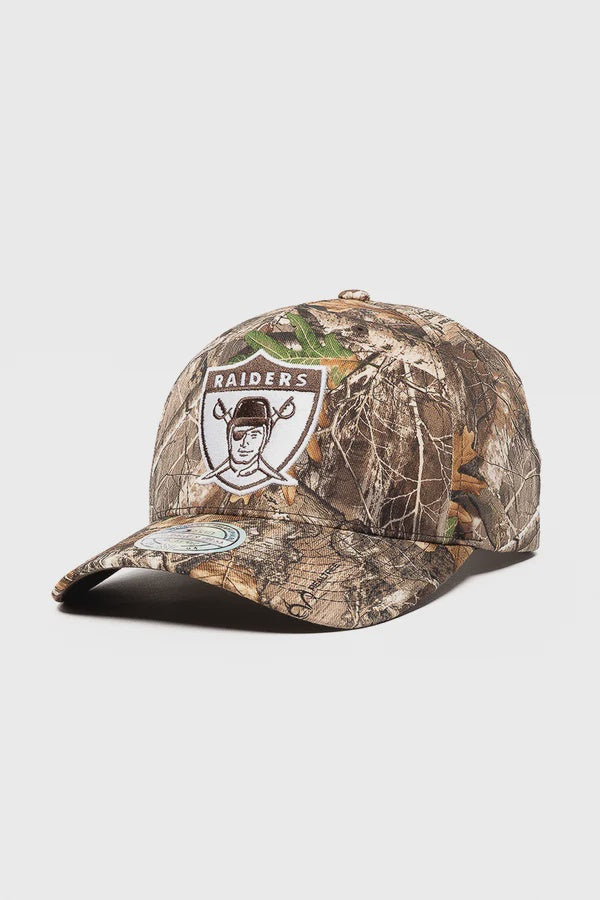 MNA-A46 (Mitchell & ness tree camo 5 panel 110 raiders snapback camo osfm) 92592608