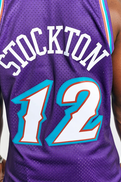 MNA-I32 (Mitchell and ness swingman jersey jazz jstktn 96-97 road purple) 112398695