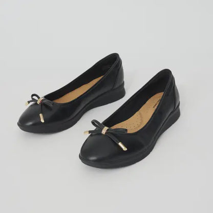 HP-V4 (Hush puppies nancy women's leather shoes black) 82697391