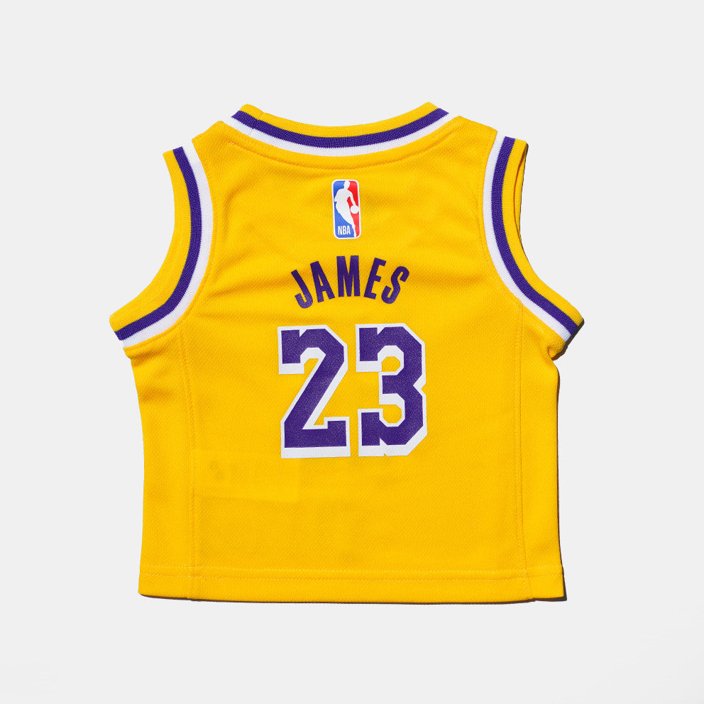 NA-H48 (Nike infant icon replica lakers lebron james jersey amarillo) 12594348