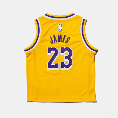NA-J48 (Nike toddler icon replica jersey lakers lebron james amarillo) 102594348