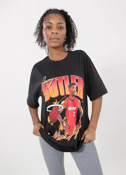 NBAA-H5 (Nba essentials jimmy butler miami heat jones vintage tee black) 72493500