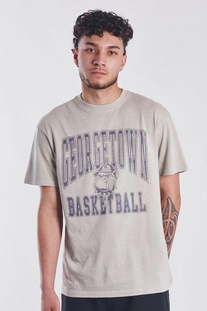 NCAA-M (Ncaa vintage george town tee silver marl bros) 12393478